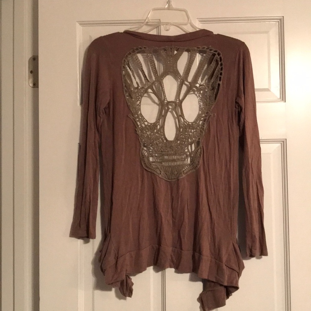 Sugar skull cardigan